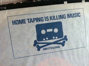 Home taping is killing music and it's illegal Home taping is killing music and it's illegal