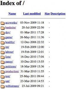 Labour leak site index