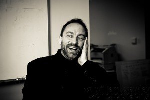 Jimmy Wales Black and White