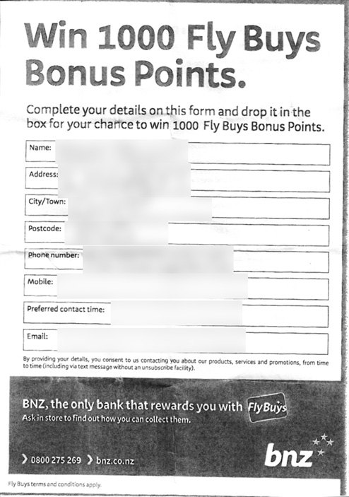 BNZ win with Fly Buys
