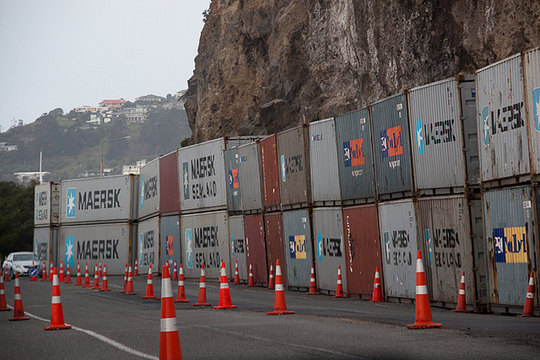 Christchurch earthquake containers Christchurch earthquake containers