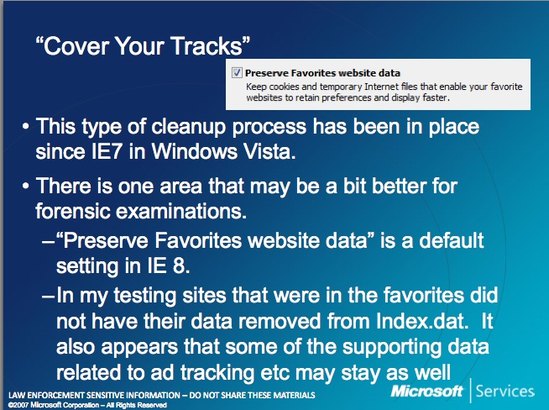 Microsoft Law Enforcement Cover Your Tracks Microsoft Law Enforcement Cover Your Tracks