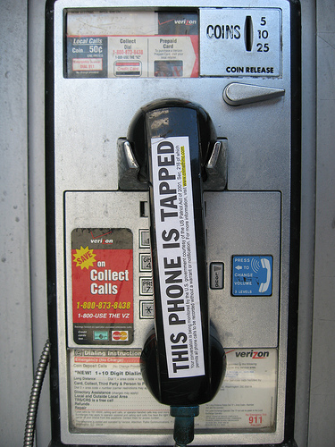 This phone is tapped
